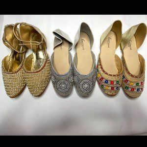 Embellished Pakistani Flats (Mojri/Jutti/Khussa)